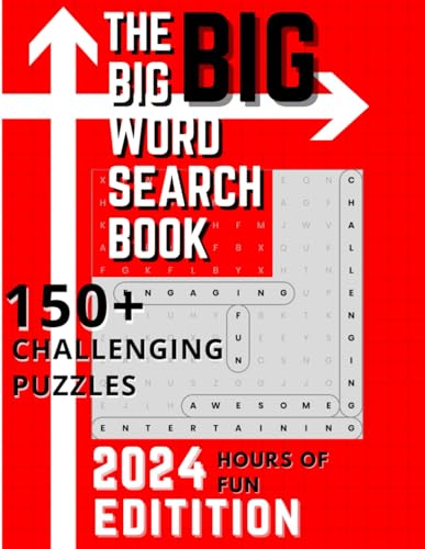 The Big, Big Word Search Book: 2024 Edition