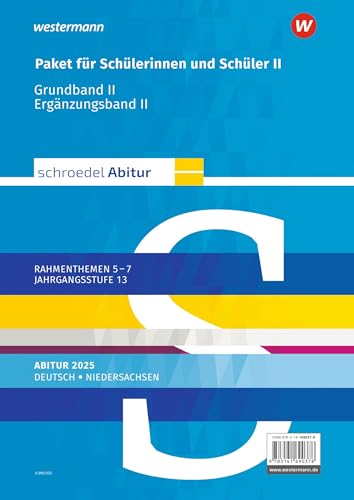 Schroedel Abitur - Ausgabe für Niedersachsen 2025: Schülerpaket II zum Abitur 2025 Jahrgangsstufe 13 von Westermann Schulbuchverlag