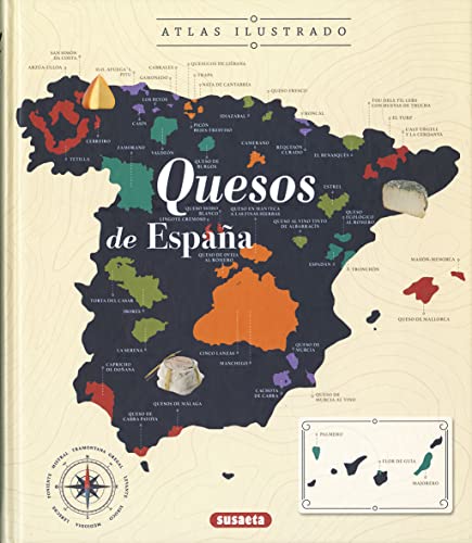 Quesos de España (Atlas Ilustrado) von SUSAETA