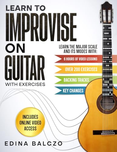 Learn to Improvise on Guitar with Exercises von Independent Publishing Network