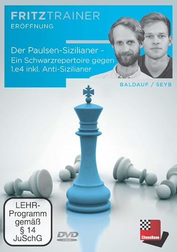 Der Paulsen-Sizilianer - Ein Schwarzrepertoire gegen 1.e4 inkl. Anti-Sizilianer: Fritztrainer - interaktives Video-Schachtraining Der Paulsen-Sizilianer - Ein Schwarzrepertoire gegen 1.e4 inkl. Anti-Sizilianer: Fritztrainer - interaktives Video-Schachtraining