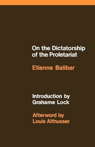 On the Dictatorship of the Proletariat von Verso