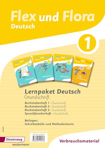 Flex und Flora: Paket Deutsch 1 in Grundschrift (Flex und Flora: Ausgabe 2013)