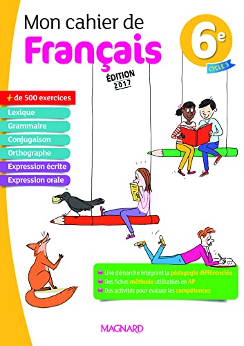 Mon cahier de francais 6e