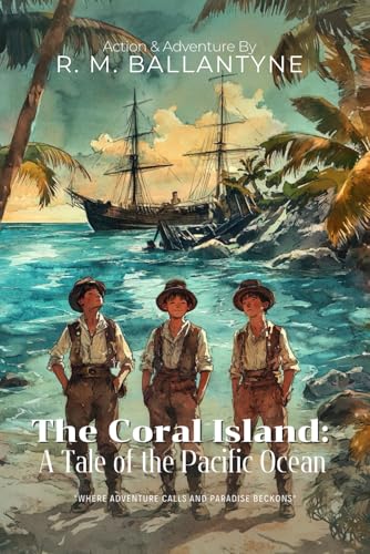 The Coral Island: A Tale of the Pacific Ocean By R. M. Ballantyne (Illustrated & Annotated): A Thrilling Survival Adventure in Paradise von Independently published