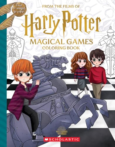 Magical Games Coloring Book (Harry Potter)