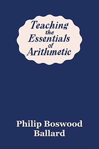 Teaching the Essentials of Arithmetic (Yesterday's Classics) von Yesterday's Classics