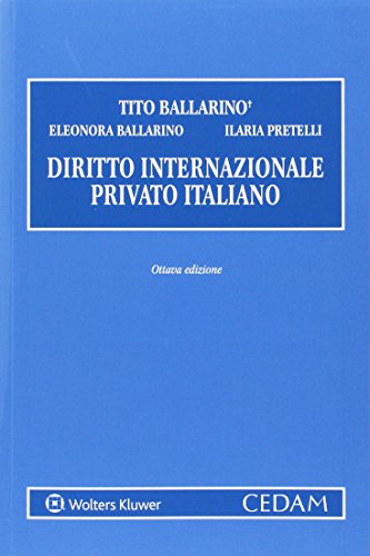 Manuale di diritto internazionale privato