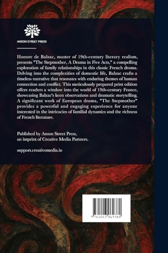 The Stepmother, A Drama in Five Acts The Stepmother, A Drama in Five Acts von Anson Street Press