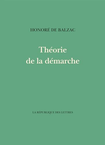 Théorie de la démarche Théorie de la démarche von REPUBLIQUE LETT