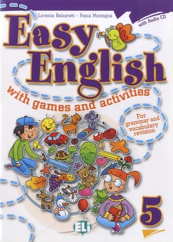 EASY ENGLISH WITH GAMES 5: Volume 5 + audio CD (Libri per le vacanze)