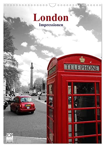 London - Impressionen (Wandkalender 2024 DIN A3 hoch), CALVENDO Monatskalender