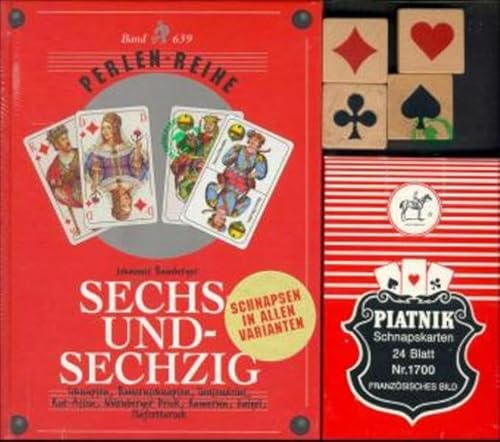 Sechsundsechzig/Schnapsen: + Spielkarten Französisch - Perlenreihe von Deuticke