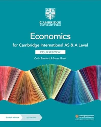 Cambridge International As & a Level Economics Coursebook + Digital Access 2 Years (Cambridge International Examinations)