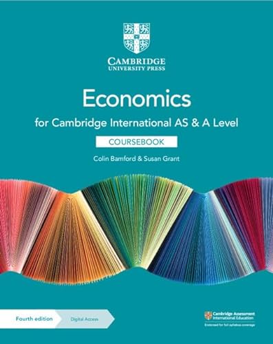 Cambridge International As & a Level Economics Coursebook + Digital Access 2 Years (Cambridge International Examinations) von Cambridge University Press