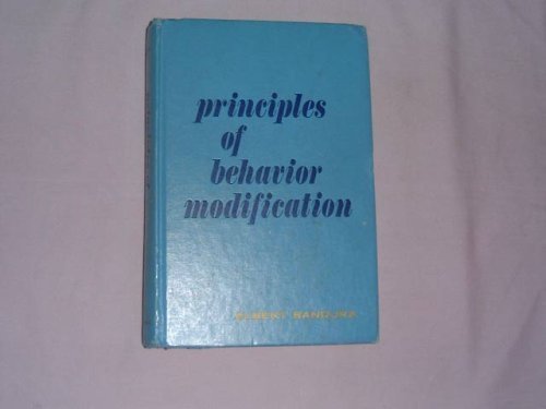 Principles of Behaviour Modification