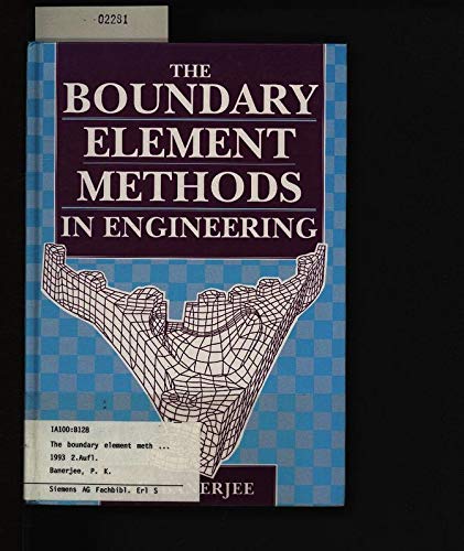 The Boundary Element Methods in Engineering von McGraw-Hill Publishing Co.