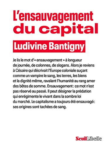 L'Ensauvagement du capital von SEUIL