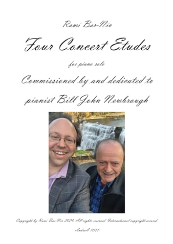 Four Concert Etudes for piano solo von Independently published
