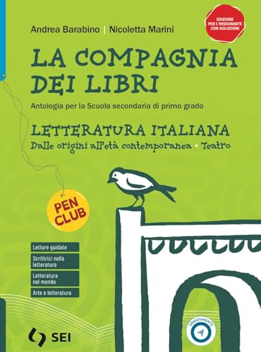 La compagnia dei libri. Letteratura italiana dalle origini all'età contemporanea. Teatro. Per la Scuola media. Con e-book. Con espansione online La compagnia dei libri. Letteratura italiana dalle origini all'età contemporanea. Teatro. Per la Scuola media. Con e-book. Con espansione online von SEI