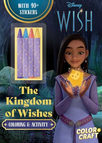 Disney Wish: The Kingdom of Wishes Color and Craft (Color & Activity With Crayons) von Studio Fun International