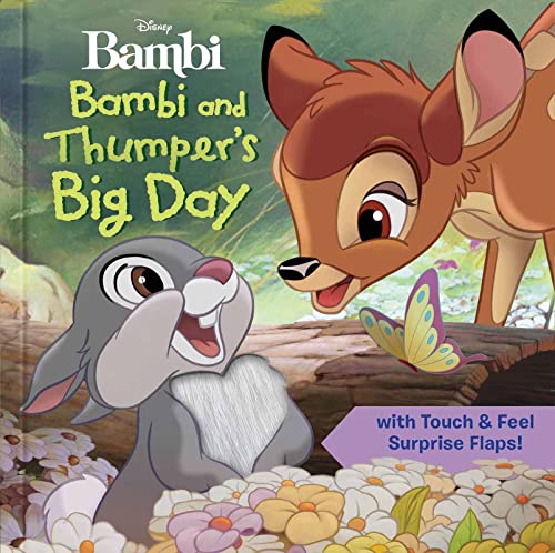 Disney: Bambi and Thumper's Big Day (Touch and Feel) von Studio Fun International