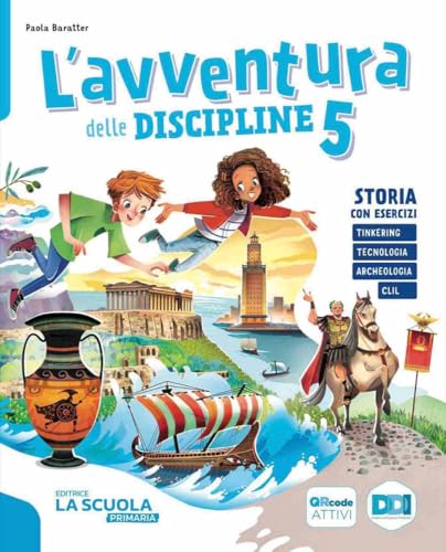 L'avventura delle discipline. Storia con esercizi, Geografia con esercizi. Per la 5 ͣ classe della Scuola elementare. Con e-book. Con espansione online (Vol. 2) von La Scuola SEI