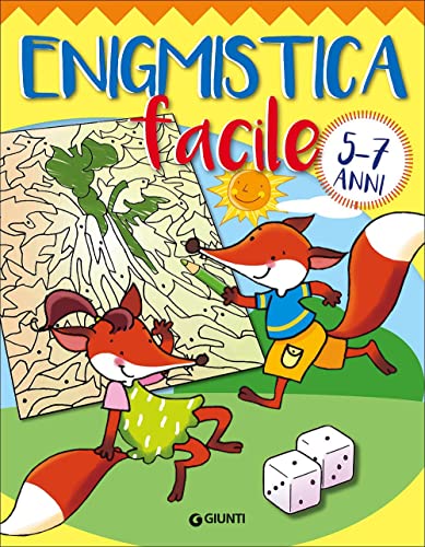 Enigmistica facile - 5-7 anni (Enigmistica e tempo libero) von Giunti Editore