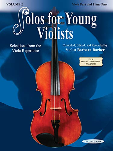 Solos for Young Violists - Viola Part and Piano Accompaniment, Volume 2: Selections from the Viola Repertoire Solos for Young Violists - Viola Part and Piano Accompaniment, Volume 2: Selections from the Viola Repertoire von Alfred Publishing
