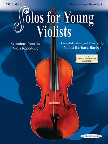 Solos for Young Violists - Viola Part and Piano Accompaniment, Volume 4: Selections from the Viola Repertoire von Alfred Music