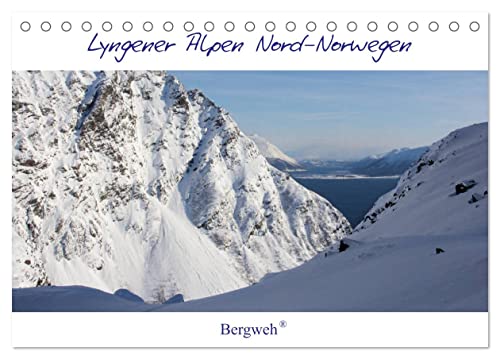 Lyngener Alpen Nord-Norwegen (Tischkalender 2024 DIN A5 quer), CALVENDO Monatskalender von CALVENDO