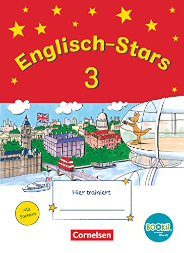 Englisch-Stars - BOOKii-Ausgabe - 3. Schuljahr: Übungsheft - Mit Lösungen von Oldenbourg Schulbuchverl.