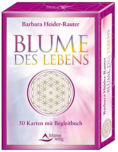 Blume des Lebens: 50 Karten mit Begleitbuch