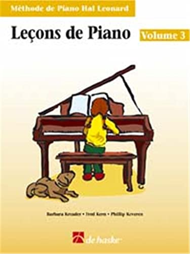 LecOns De Piano, Volume 3 (Avec CD): MeThode De Piano Hal Leonard