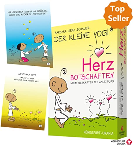 Der Kleine Yogi Herzbotschaften: 40 Impulskarten mit Anleitung von Königsfurt-Urania
