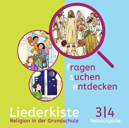 fragen - suchen - entdecken 3/4. Ausgabe Bayern: Liederkiste Klasse 3/4 (fragen - suchen - entdecken. Ausgabe für Bayern ab 2015) von Klett; Cornelsen Verlag