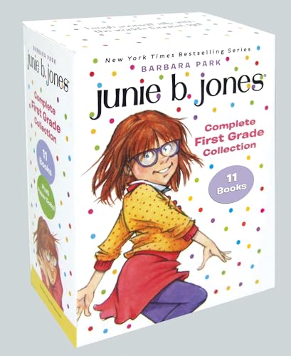 Junie B. Jones Complete First Grade Collection: Books 18-28 with paper dolls in boxed set