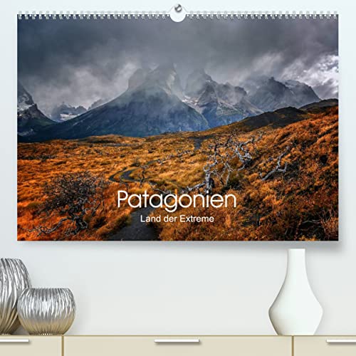 Patagonien-Land der Extreme (hochwertiger Premium Wandkalender 2024 DIN A2 quer), Kunstdruck in Hochglanz
