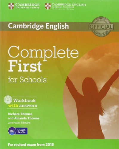 Complete First for Schools Workbook with Answers with Audio CD (Cambridge English)