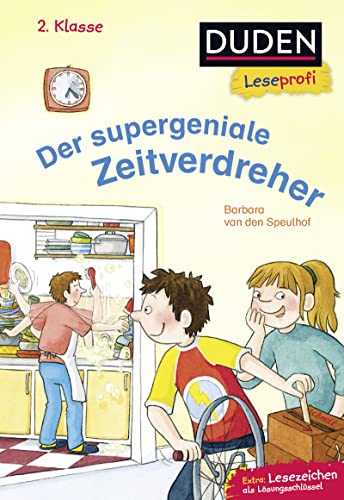 Duden Leseprofi – Der supergeniale Zeitverdreher, 2. Klasse: Kinderbuch für Erstleser ab 7 Jahren von FISCHERVERLAGE