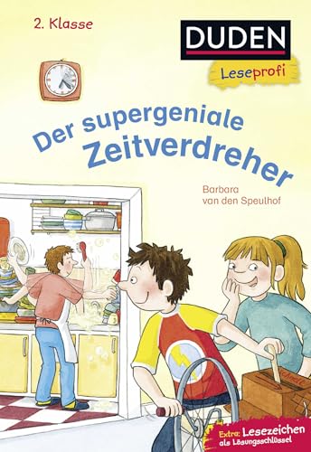 Duden Leseprofi – Der supergeniale Zeitverdreher, 2. Klasse: Kinderbuch für Erstleser ab 7 Jahren