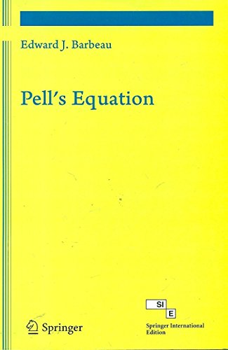 PELL'S EQUATION PELL'S EQUATION