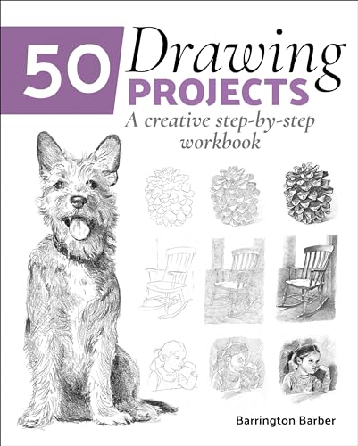 50 Drawing Projects: A Creative Step-By-Step Workbook von Arcturus Publishing