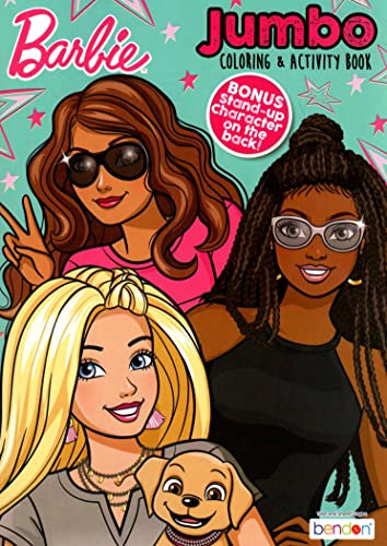 Barbie - Jumbo Mal- und Aktivitätenbuch