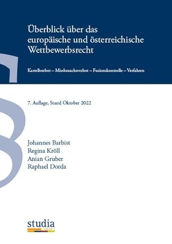 Überblick über das europäische und österreichische Wettbewerbsrecht: Kartellverbot – Missbrauchsverbot – Fusionskontrolle – Verfahren