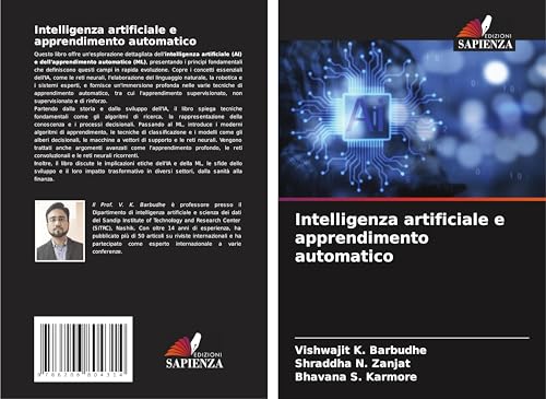 Intelligenza artificiale e apprendimento automatico: DE von Edizioni Sapienza