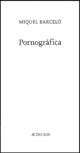 Pornogràfica von Actes Sud