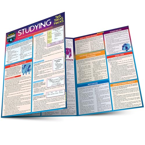 Studying Tips, Tricks & Hacks: Quickstudy Laminated Reference Guide to Grade Boosting Techniques (Quickstudy Academic)