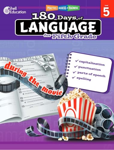 180 Days of Language for Fifth Grade: Practice, Assess, Diagnose (180 Days of Practice)