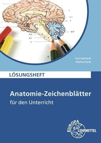 Lösungsheft zu 68095: Anatomie-Zeichenblatter fur den Unterricht: Deutsch und Fachbezeichnungen